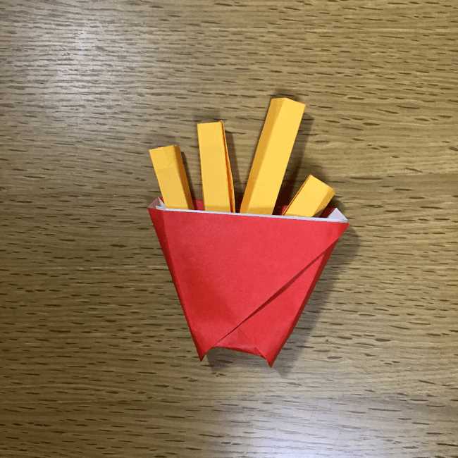 折り紙フライドポテトの作り方 写真で折り方手順を公開 ハルブログ