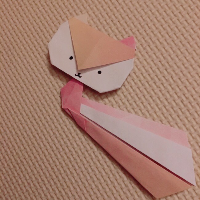 折り紙のリスの折り方 折り紙１枚で作れる 写真で手順を公開 ハルブログ